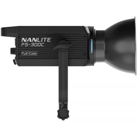 Nanlite FC-300C - lampa LED, RGBW, spotlight, 2700-7500K, CRI 95, TLCI 94, 300W_lampa z boku_3